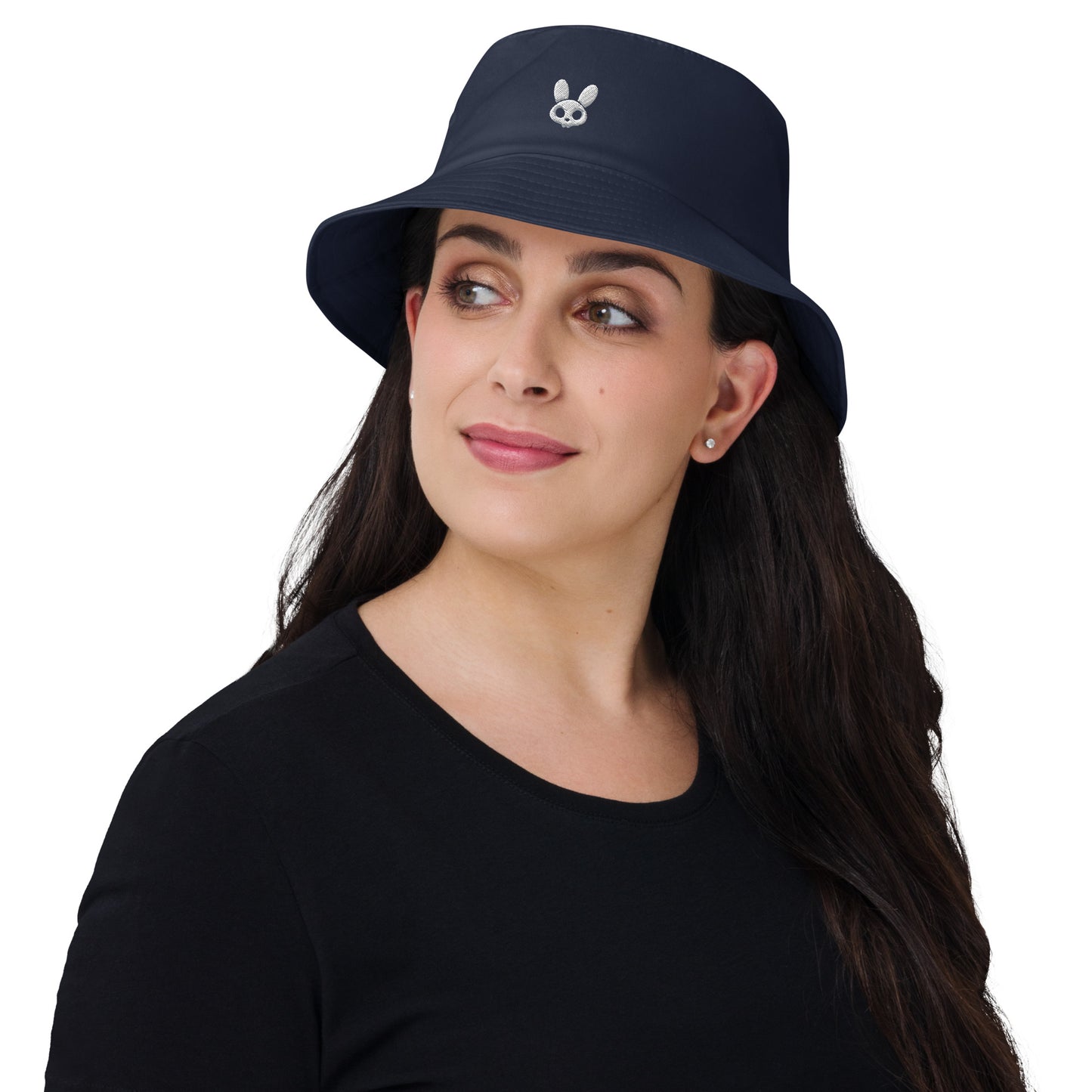 RugDollz Bucket Hat White Logo