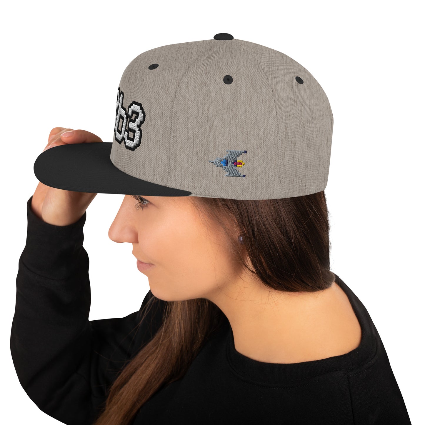 W3B Spaceship Snapback Hat