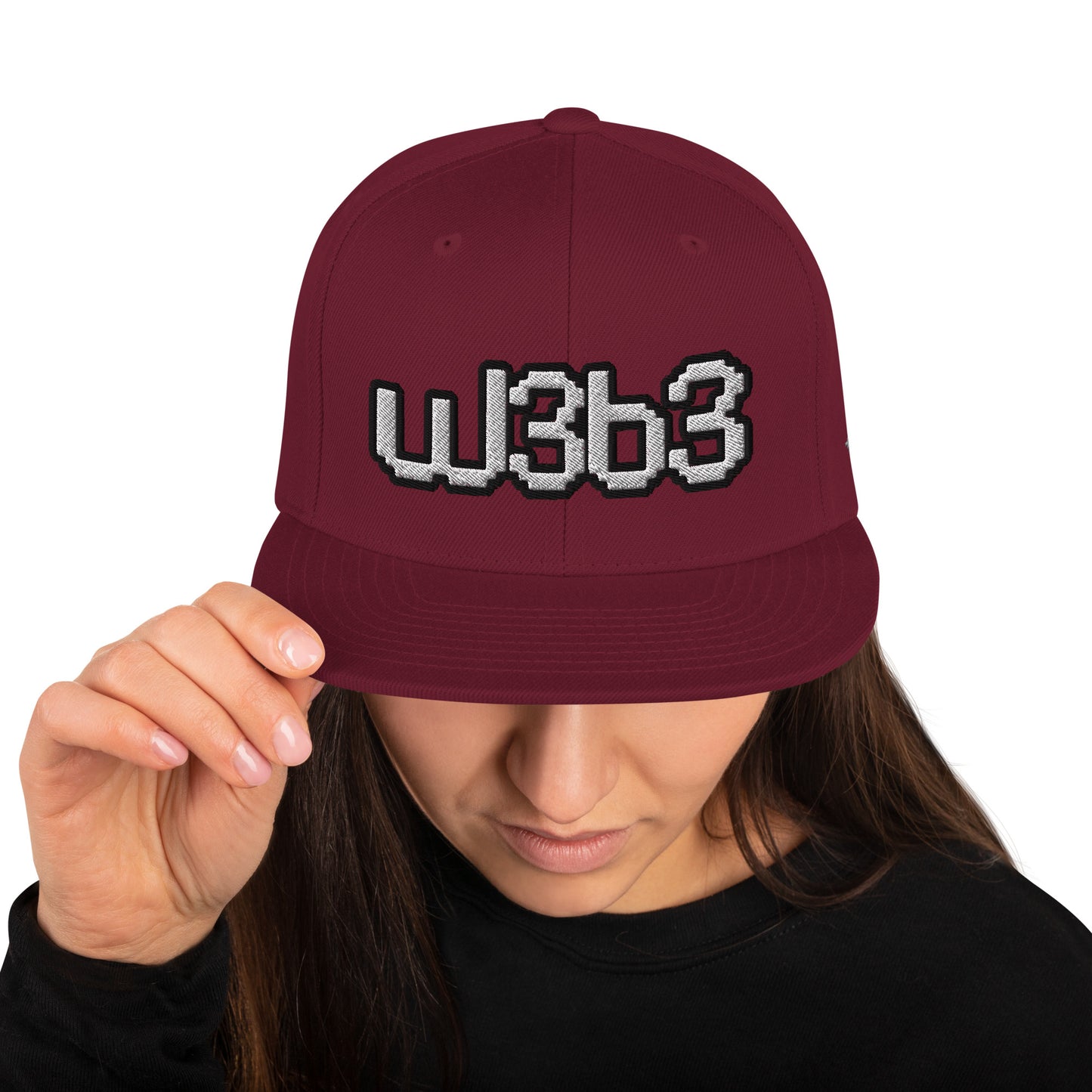 W3B Spaceship Snapback Hat