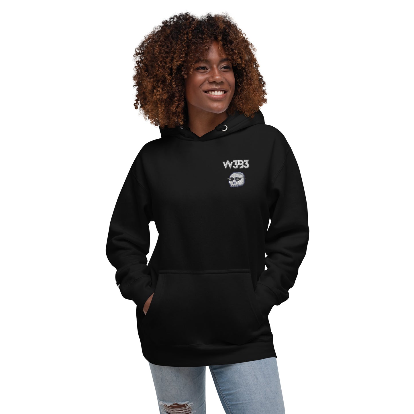 W3B3 Skull Unisex Hoodie