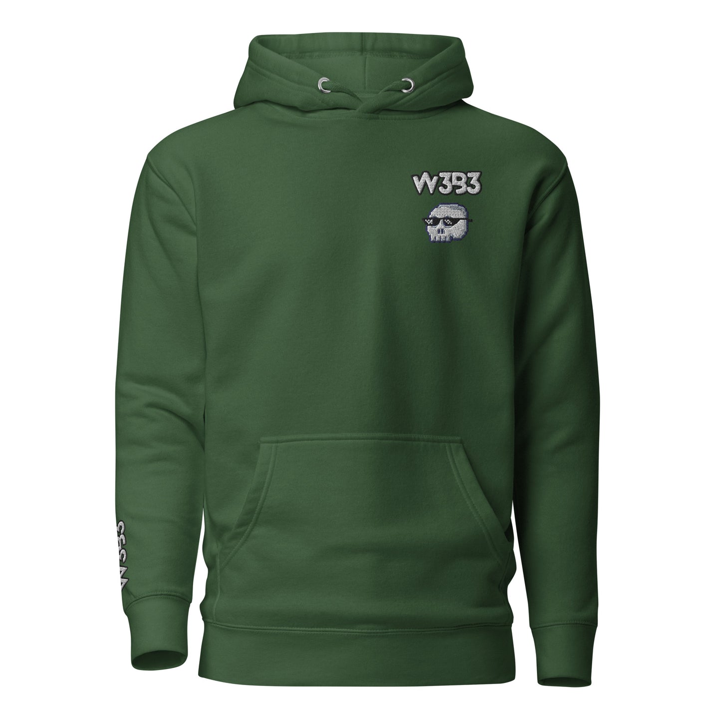 W3B3 Skull Unisex Hoodie