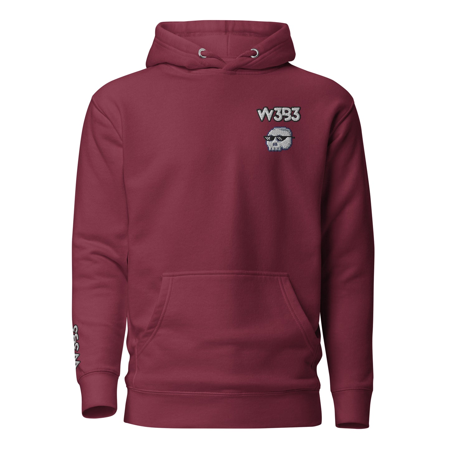 W3B3 Skull Unisex Hoodie