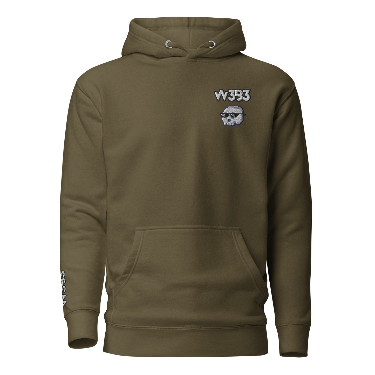 W3B3 Skull Unisex Hoodie