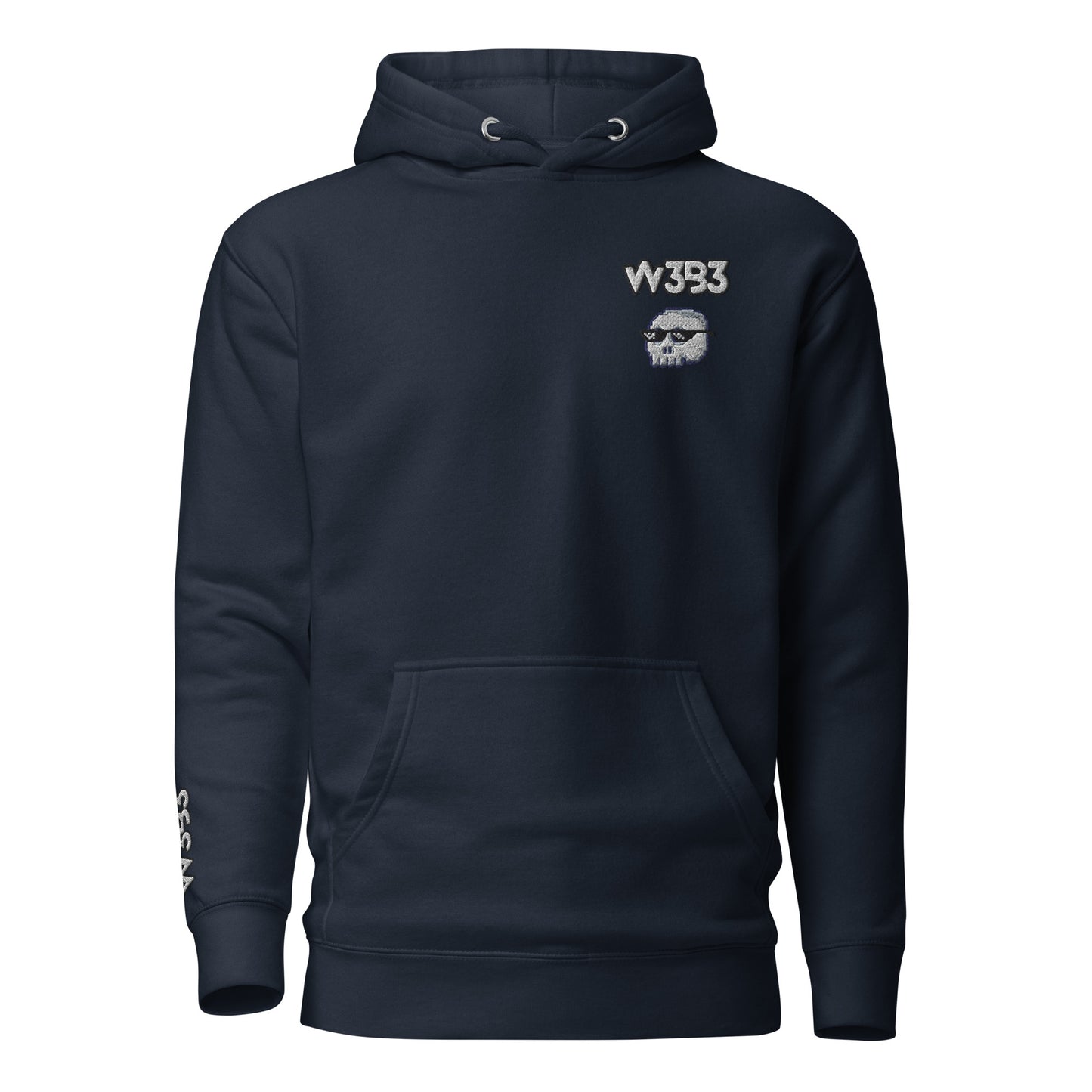W3B3 Skull Unisex Hoodie
