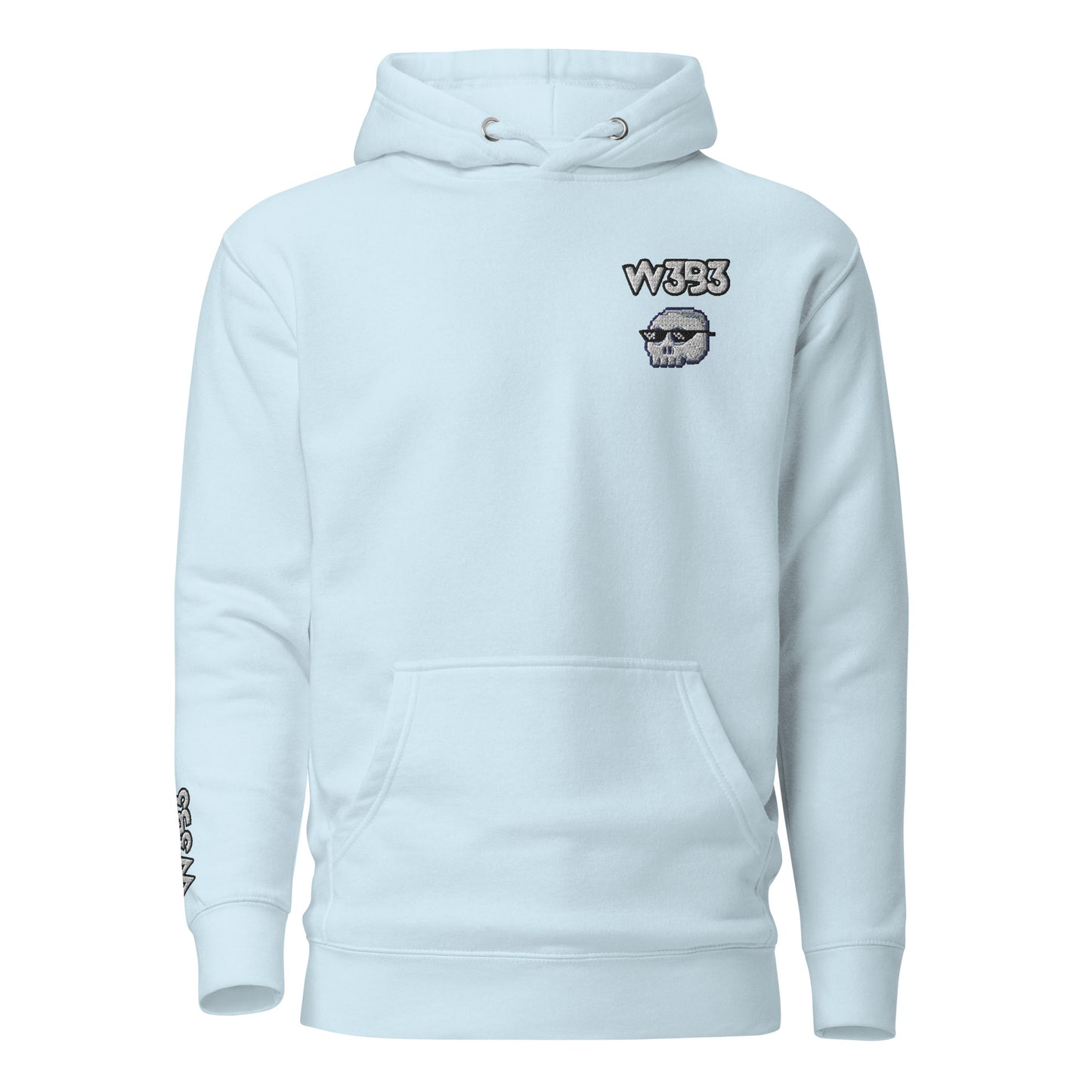 W3B3 Skull Unisex Hoodie