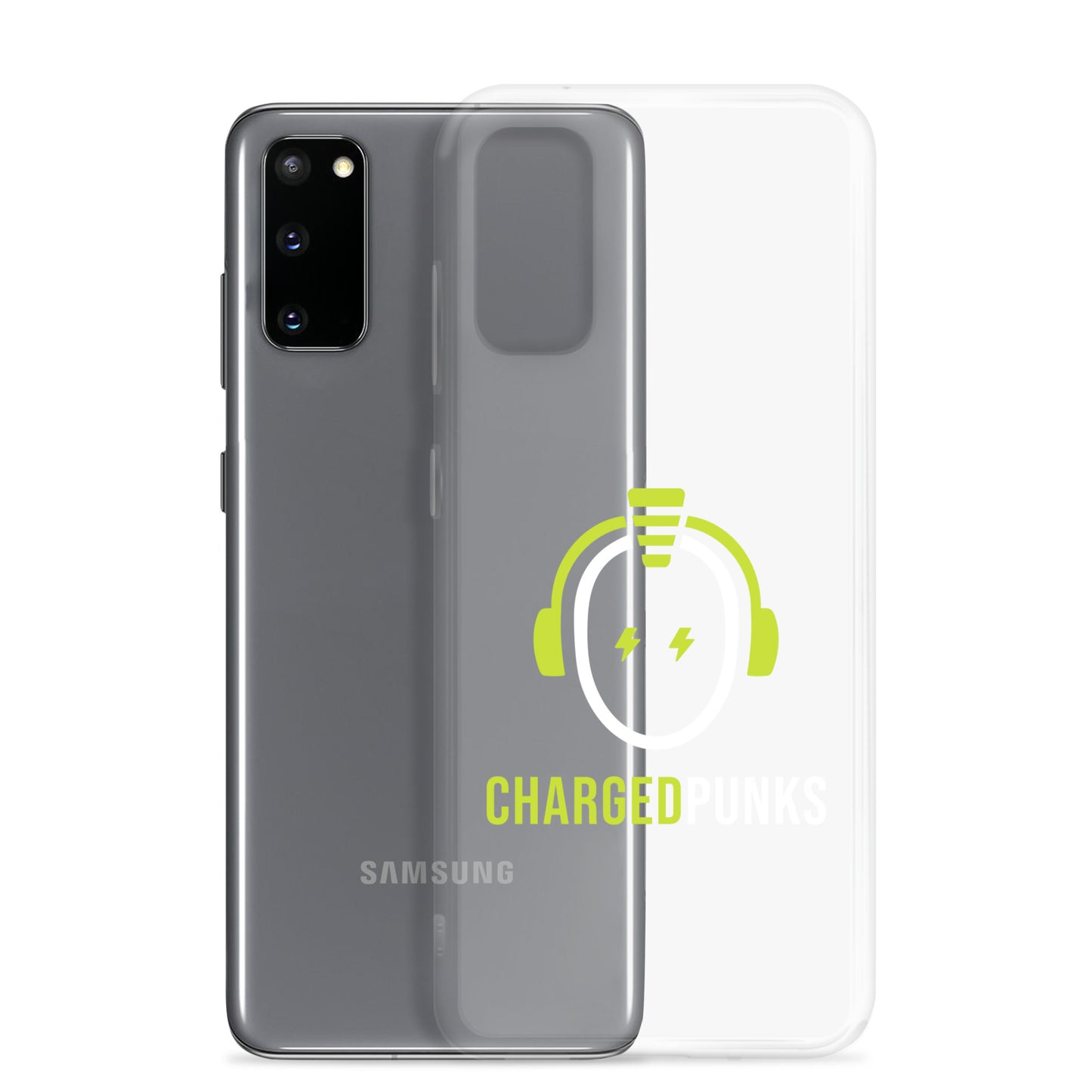 Charged Punks Clear Case for Samsung®
