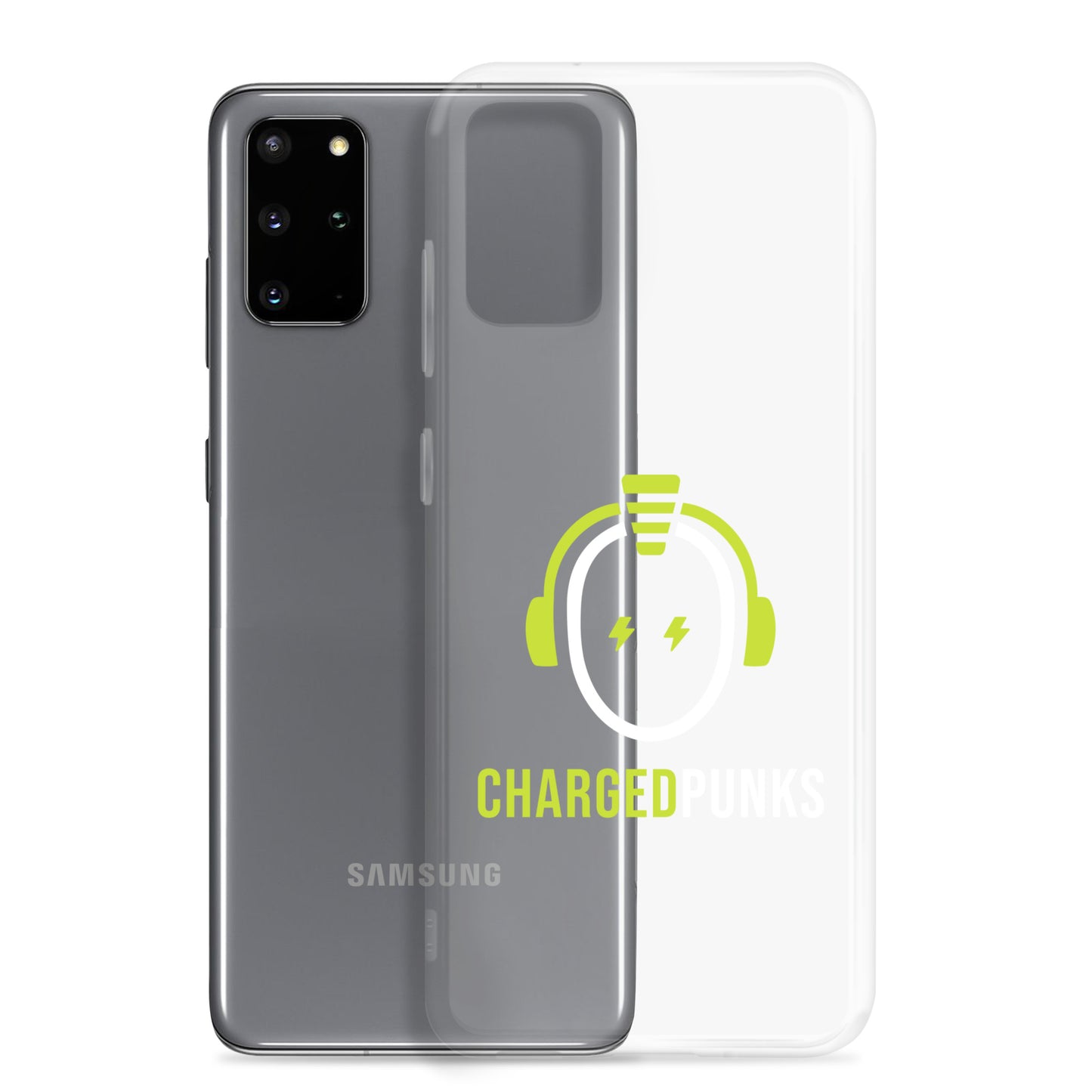 Charged Punks Clear Case for Samsung®