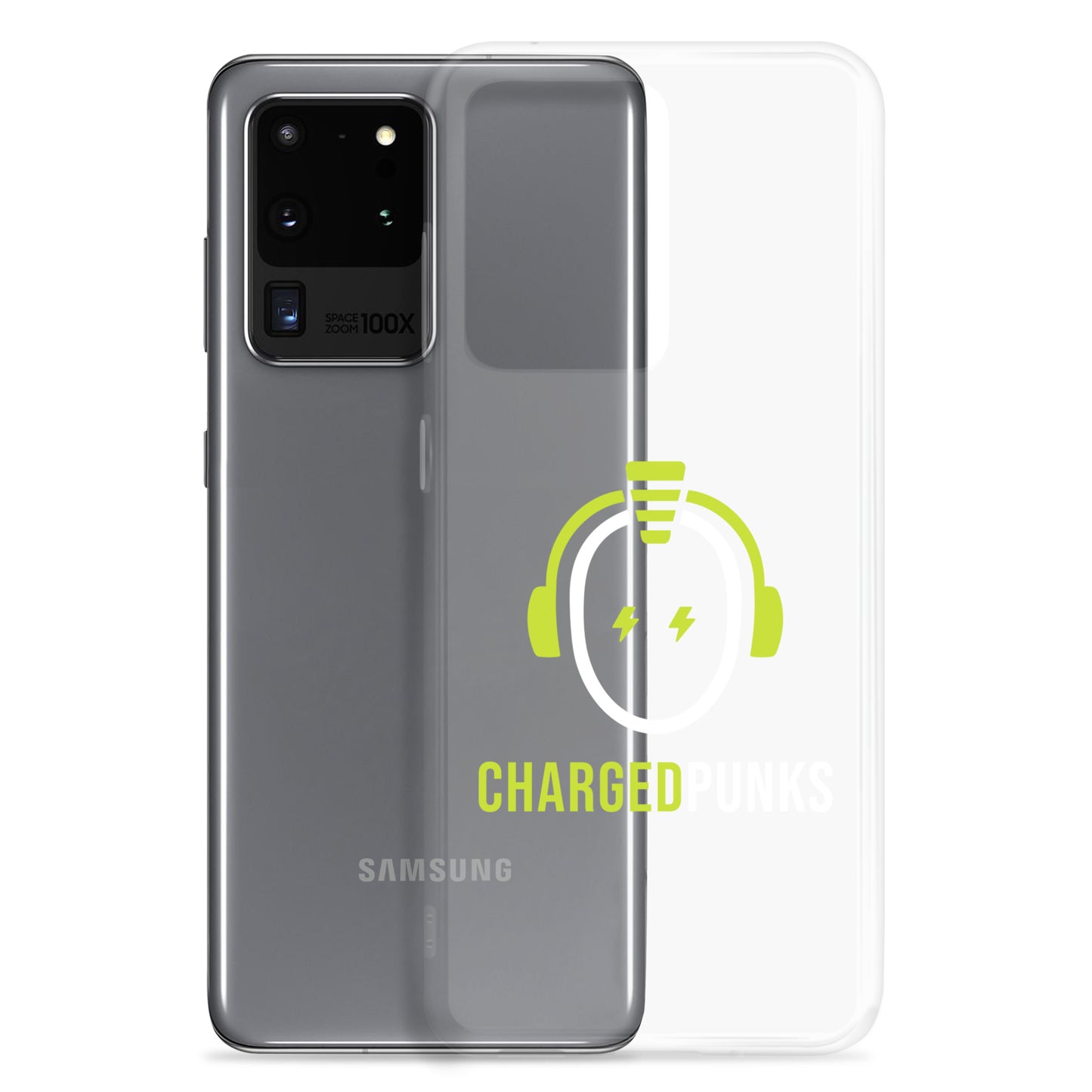 Charged Punks Clear Case for Samsung®