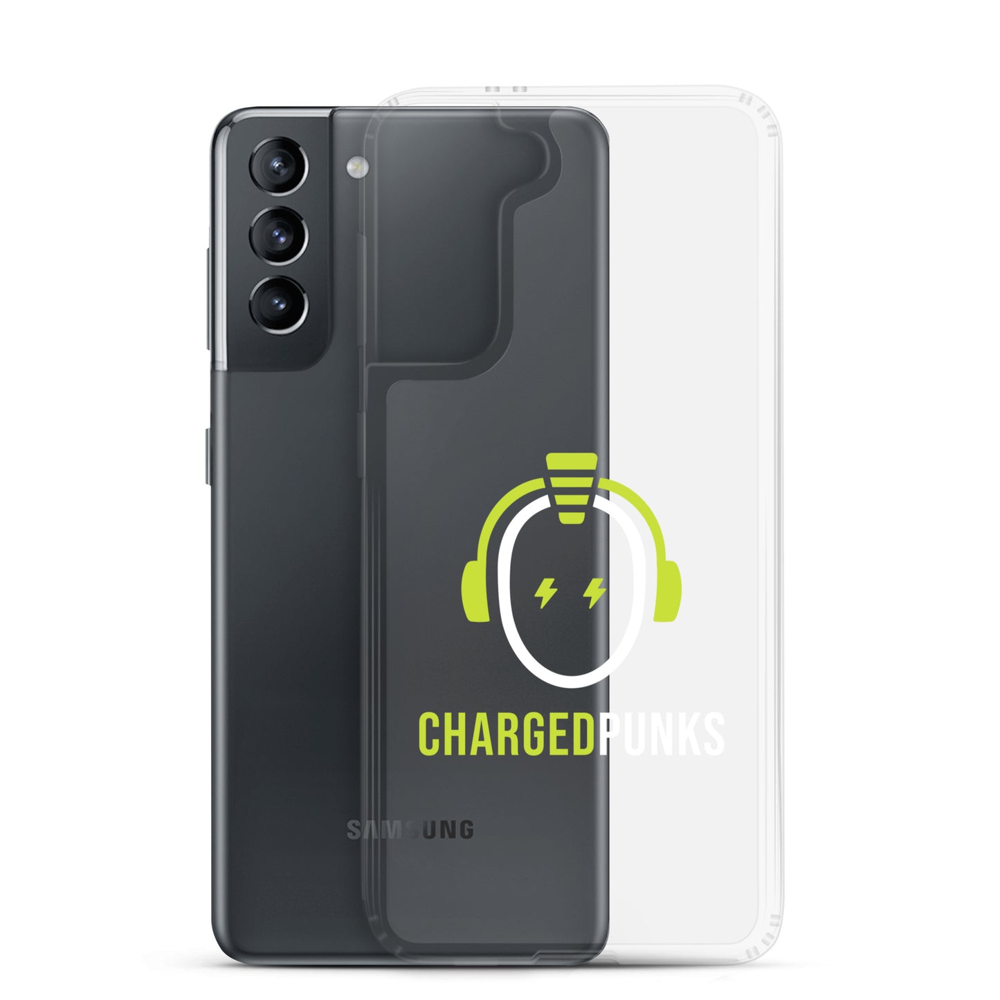 Charged Punks Clear Case for Samsung®