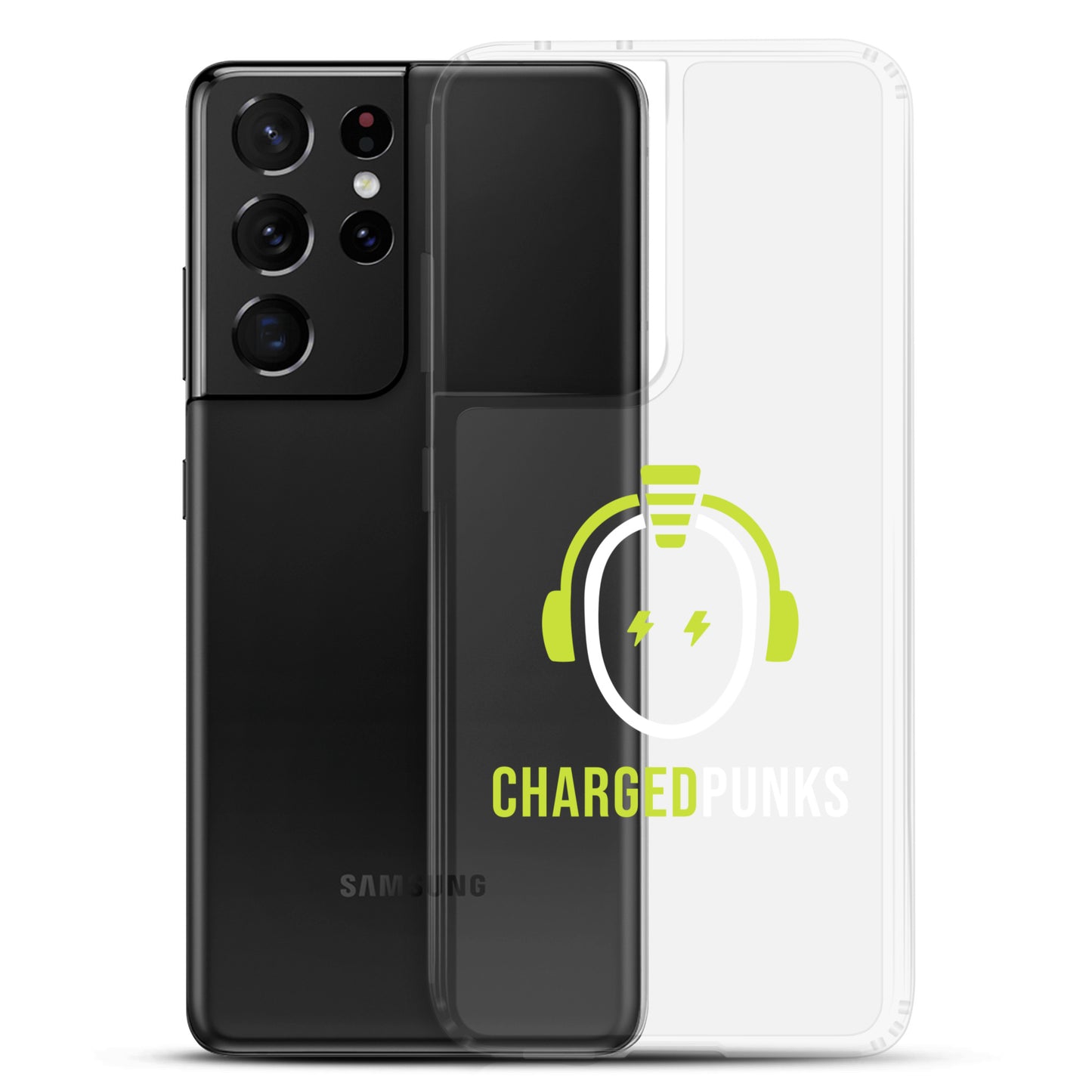 Charged Punks Clear Case for Samsung®