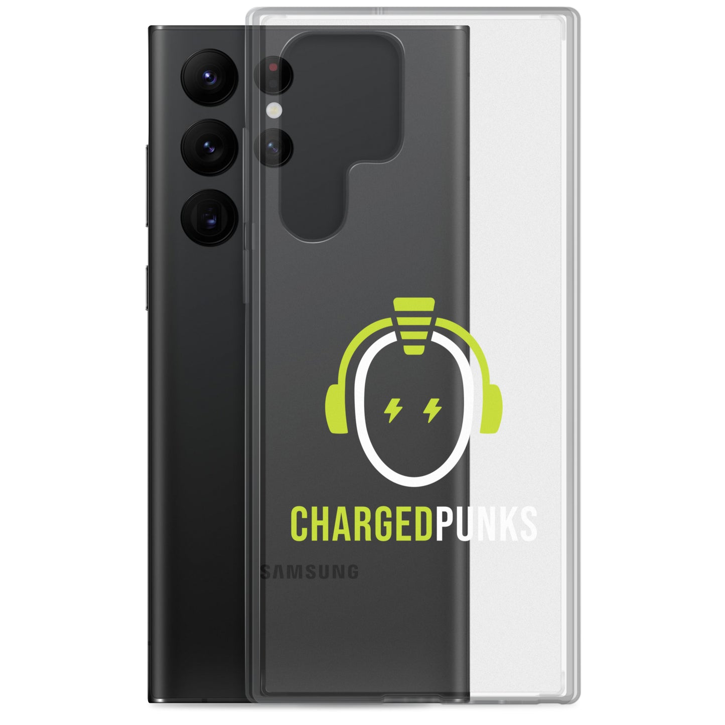 Charged Punks Clear Case for Samsung®
