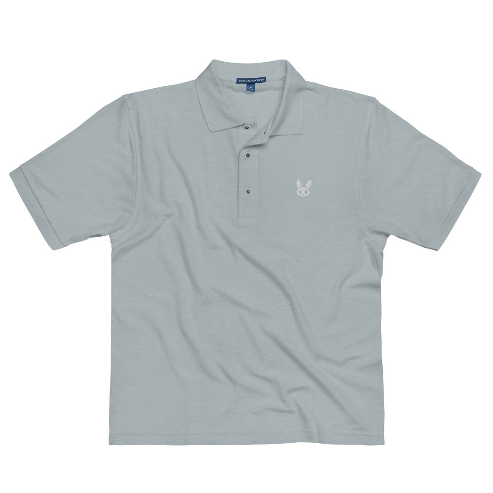 RDZ Men's Premium Polo (White Logo)