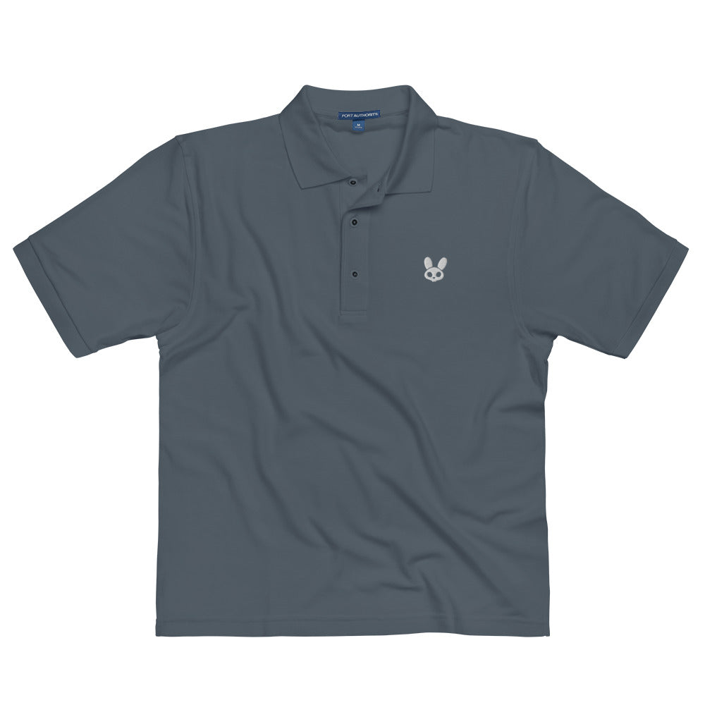 RDZ Men's Premium Polo (White Logo)