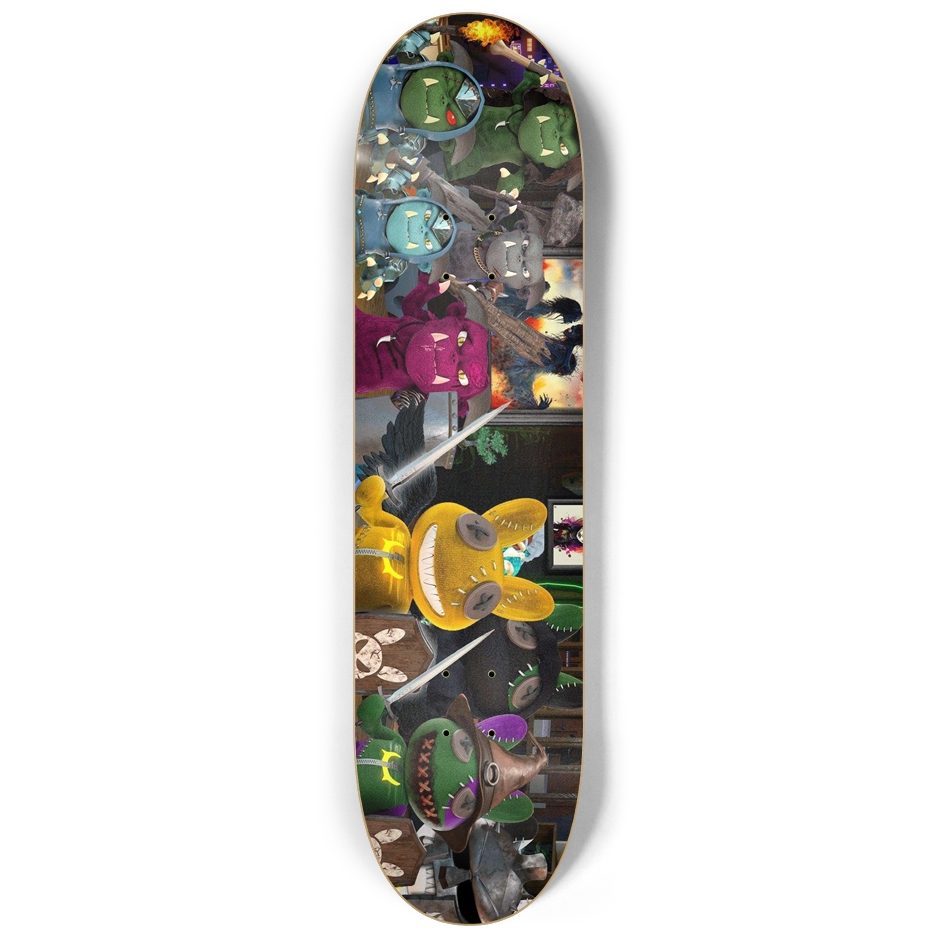 RugDollz 3D Custom Skateboard