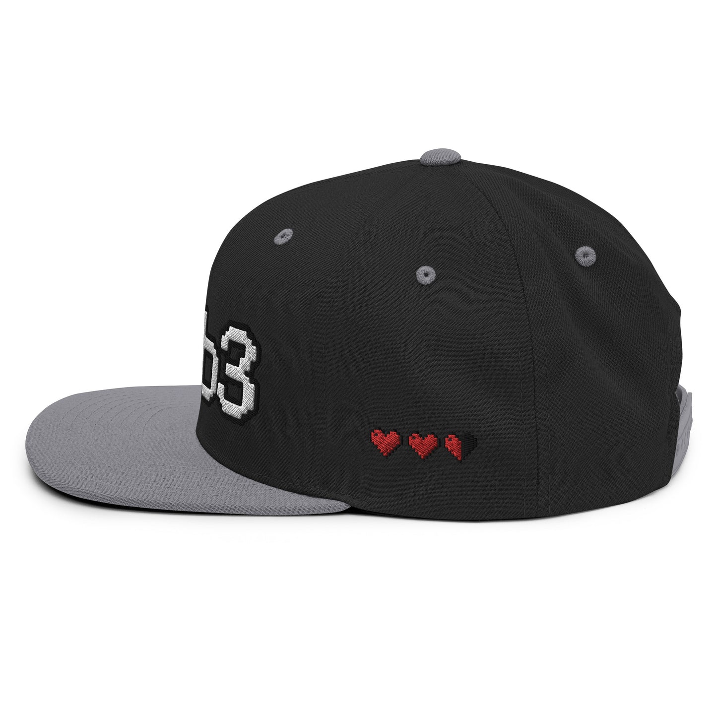 W3B3 Hearts Snapback Hat