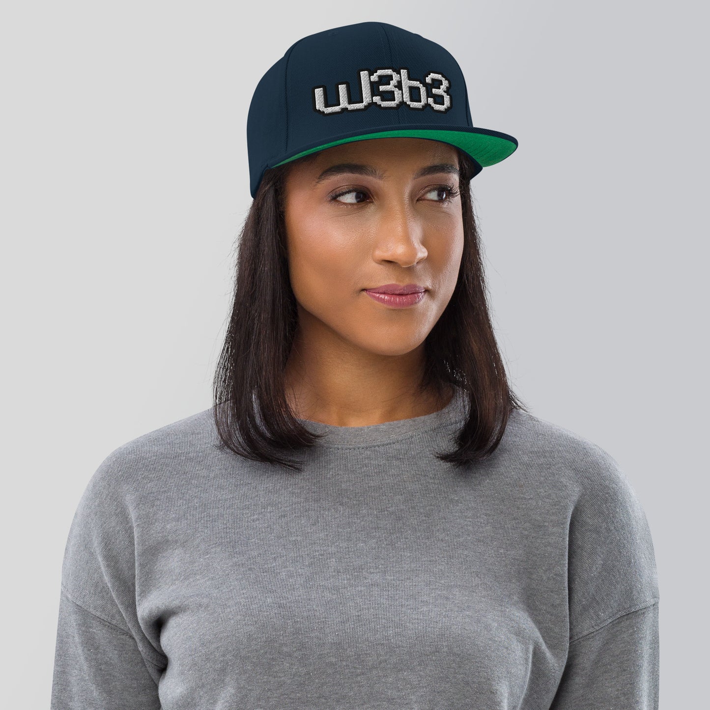 W3B3 Hearts Snapback Hat