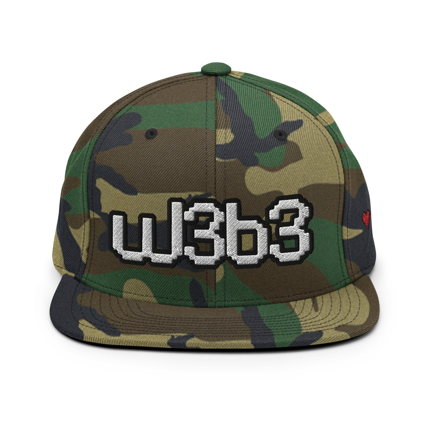 W3B3 Hearts Snapback Hat