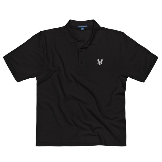 RDZ Men's Premium Polo (White Logo)