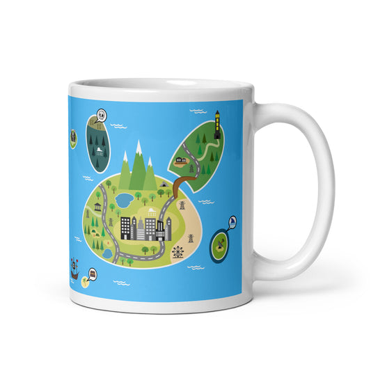 RugRollz Rug Island Mug